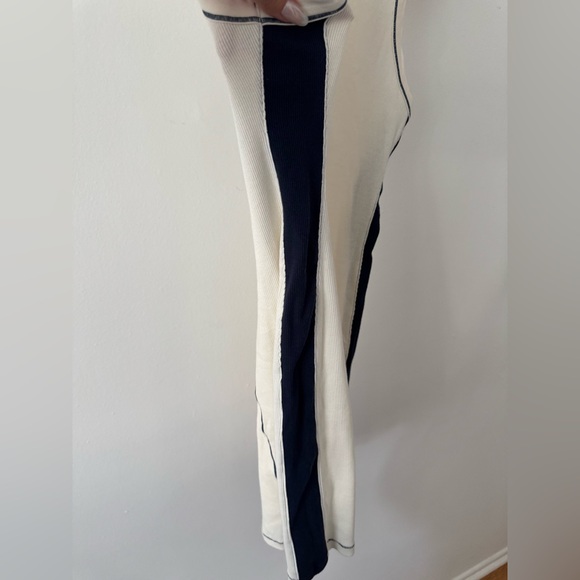 NWT SKIMS Marble and Navy Ribbed Dress Medium - Picture 5 of 7